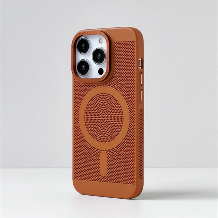 iPhone 11 Series Heat Dissipation Breathable Cooling Case With Camera Bumper