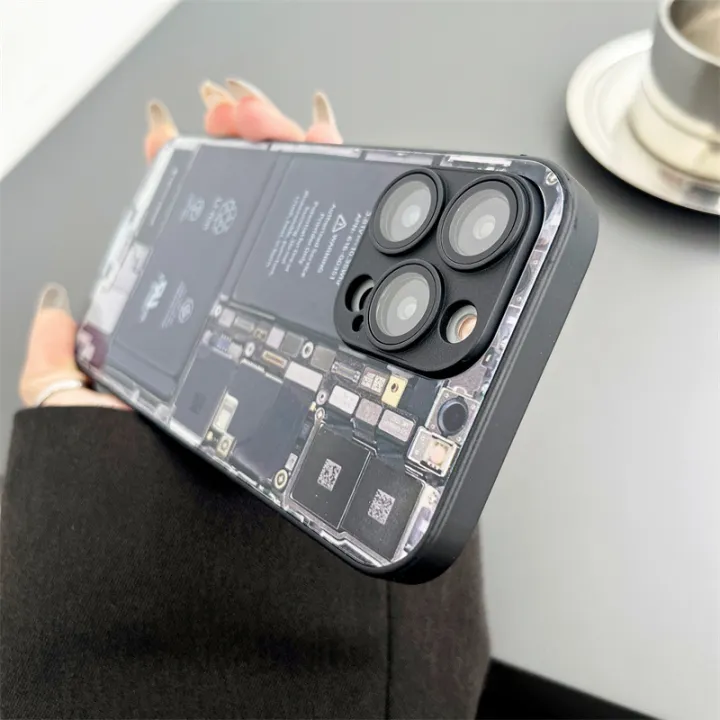 iPhone 14 Series Inside Motherboard Circuit Board Case With Camera Protection