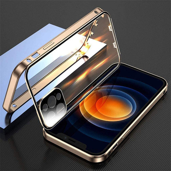 iPhone Series New Generation Double Side Protection Magnetic Case