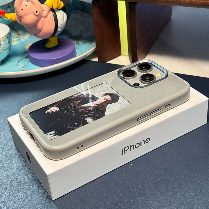 iPhone 15 Series Personalized Screen Projection DIY Display Case