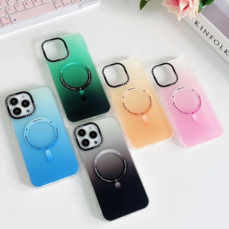 iPhone 15 Series Gradient PC Hybrid TPU MagSafe Case