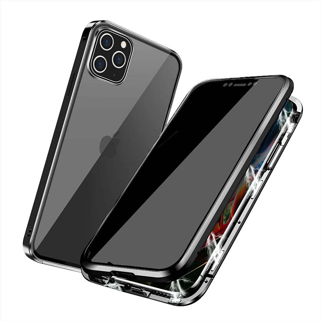 iPhone Series High End Fashion Double Side Privacy Plated Case