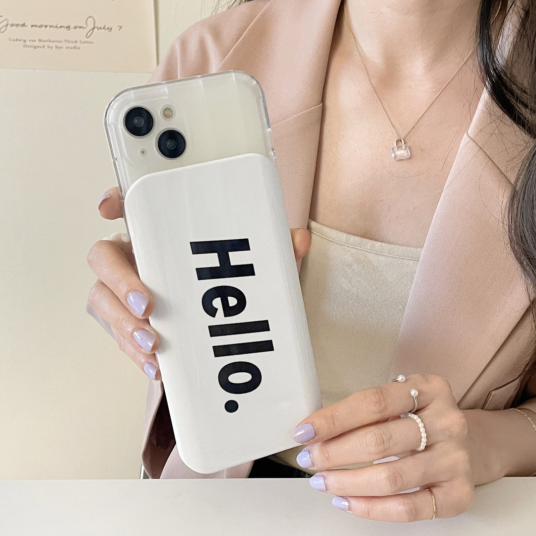 iPhone Series Hello Style Camera Case With Sliding Protetction